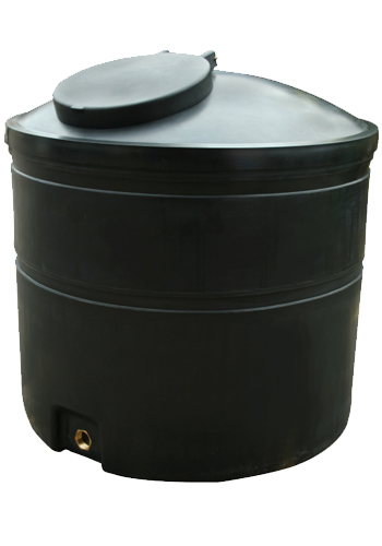 Water Tank 1450 Litres Black POTABLE