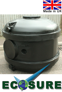 Water Tank 1950 Litres Black 