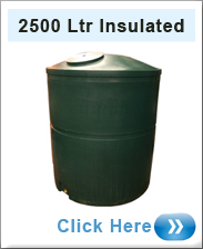Insulated Water Tank 2500 Litres Green