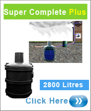 Super Complete Plus Rainwater System 2800 Litres