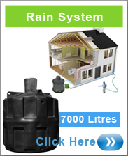 Easy Hydro Rainwater Harvesting System 7000 Litres