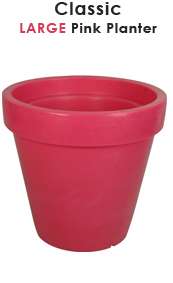 Large Pink Planter