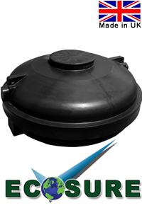 Water Tank 1100 Litres In Black POTABLE