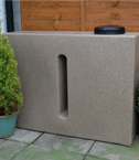 Garden Water Butt 280 Ltr Sandstone 