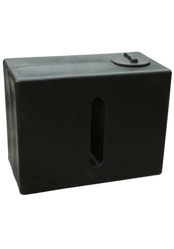 Aboveground Water Tank 350 Litres In Black Potable