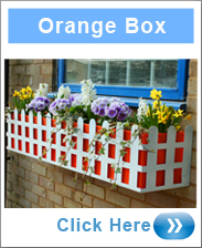 Window Box - Cottage Style In Orange