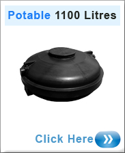 Water Tank 1100 Litres In Black POTABLE