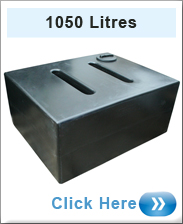Water Tank 1050 Litres V2 Black NON POTABLE