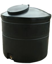 Water Tank 1450 Litres Black NON POTABLE