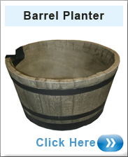 Large Planter In Brown