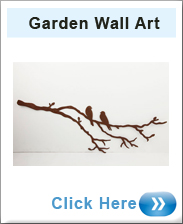 Garden Wall Art - Two Little Dickie Birds