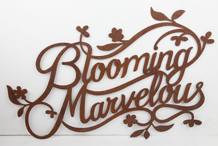 Garden Wall Art - Blooming Marvelous