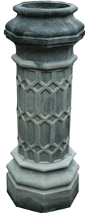 Column Planter Charcoal 