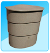 Ecosure Water Butt In Black 1200 Litres 
