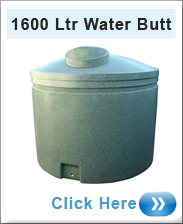 Water Butt 1600 Litre Green Marble