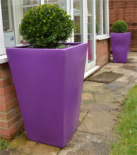 Blooming Marvelous - Cambridge - Purple large planter