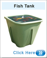 Fish Tank In Mottle Green 350 Ltrs