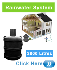 Easy Hydro Rainwater System 2800 Litres Plus 