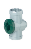 Inline Downpipe Filter Grey