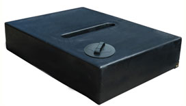 Water Tank 280 Litres Black Layflat V2