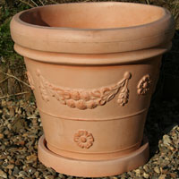 Garden Planter In Light Terracotta 