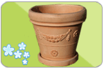 Garden Planter In Light Terracotta 