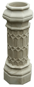 Chimney Pot Planter In Limestone 