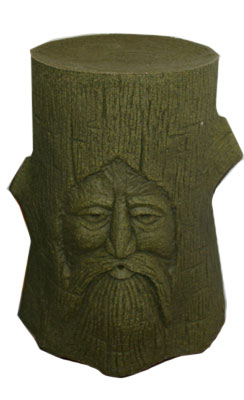 Wizard Log Head In Lime 
