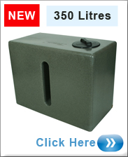 Water Butt 350 Litres In Millstone Grit 