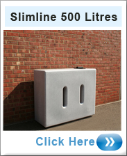 Slimline Water Butt 500 Litres Millstone Grit - V1