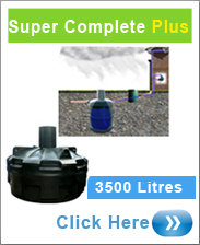 Super Complete Plus Rainwater System 3500 Litres