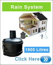 Easy Hydro Rainwater Harvesting System 1950 Litres
