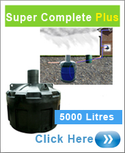 Super Complete Plus Rainwater System 5000 Litres