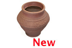 Urn Planter In Red Terracotta 