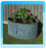 Regency Planter Blue Stone