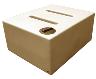 Ecosure Water Butt 1050 Litres VAR2 - Sandstone 