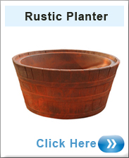 Rustic Garden Planter 