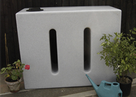 Ecosure Water Butt 1050Litres VAR1 - White Mable