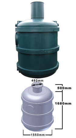 Ecosure 2800 ltr Underground Water Tank 