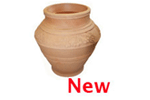 Urn Planter In Terracotta Wash 