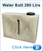 Water Butt 280 Litres In Limestone
