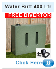 Special Offer Water Butt 400 Litres Green Marble