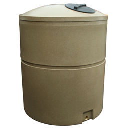 Insulated Water Tank In Sandstone 2500 Litres