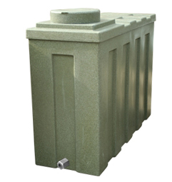 Insulated 1070 Ltr Water Tank Green Marble