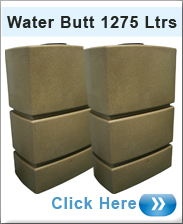 Water Butts 1275 Litres X 2 Sandstone