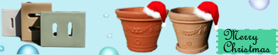 Water Butts- Christmas Planters 