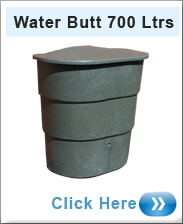 Shaped Water Butt 700 Litres Green Marble 