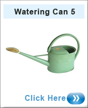 Watering Can 5 Litres Metal Slim Design Sage