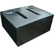 Water Tank 1050 Litres Layflat Black POTABLE