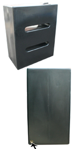 Ecosure Water Tank 1050 Litres Var3 - Black 